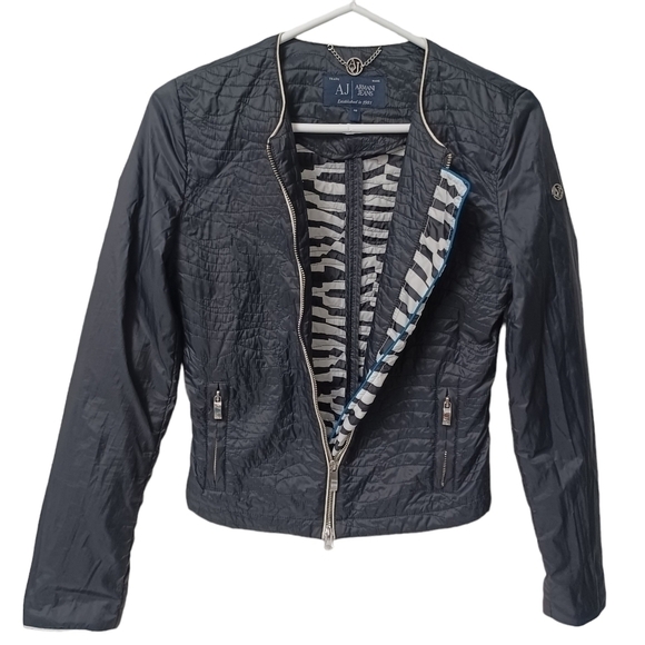 ARMANI Jeans light weight zip up jacket - Picture 10 of 16